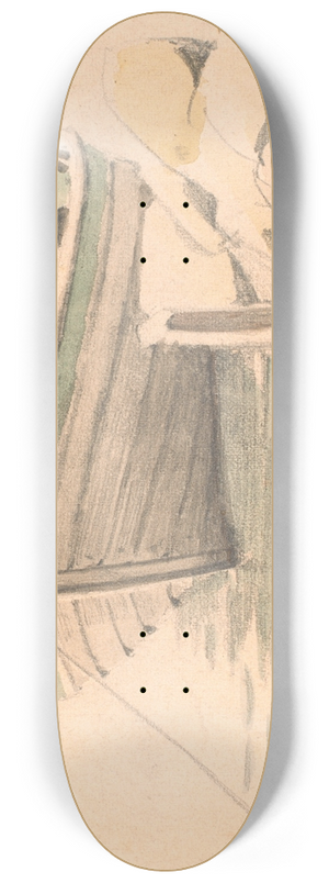 Hans Smidth - En robd 8.25 inch art skate deck Hans Smidth - En robd 8.25 inch art skate deck