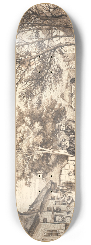 Hans Smidth - Stodderkongen 8.25 inch art skate deck Hans Smidth - Stodderkongen 8.25 inch art skate deck
