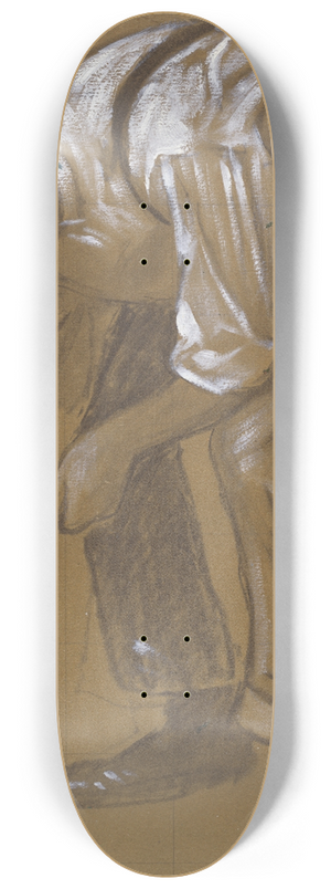 Hans Thoma - A Man Bending Over 8.25 inch art skate deck Hans Thoma - A Man Bending Over 8.25 inch art skate deck
