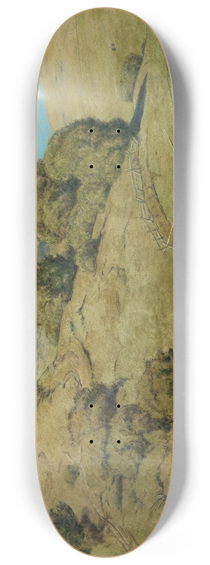 Hans Thoma - Der Blssling bei Bernau 8.25 inch art skate deck