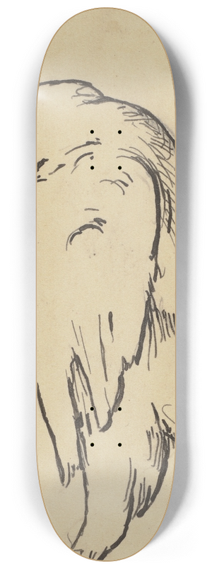 Hans Thoma - Ente 8.25 inch art skate deck