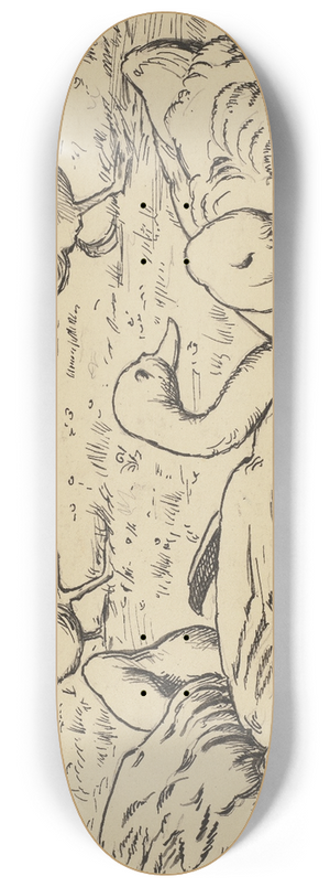 Hans Thoma - Gans 8.25 inch art skate deck