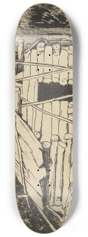 Hans Thoma - Htte 8.25 inch art skate deck