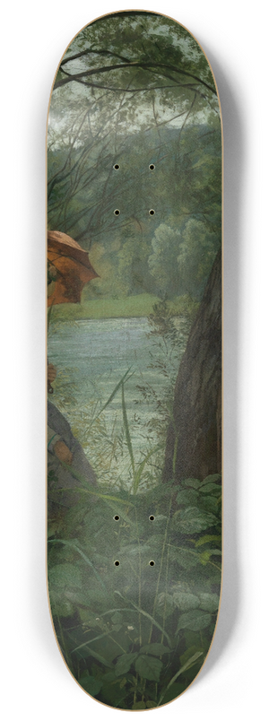 Hans Thoma - Im Sonnenschein 8.25 inch art skate deck Hans Thoma - Im Sonnenschein 8.25 inch art skate deck
