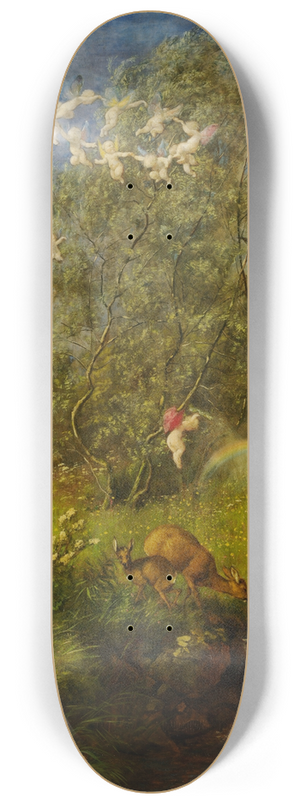 Hans Thoma - Spring 8.25 inch art skate deck