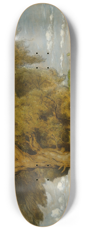 Hans Thoma - Summer (Landscape near Karlsruhe) 8.25 inch art skate deck Hans Thoma - Summer (Landscape near Karlsruhe) 8.25 inch art skate deck