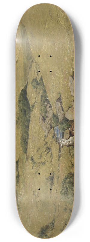 Hans Thoma - View from the Black Forest 8.25 inch art skate deck Hans Thoma - View from the Black Forest 8.25 inch art skate deck
