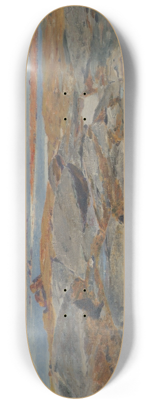 Hans Tichy - Studie aus Concarneau 8.25 inch art skate deck