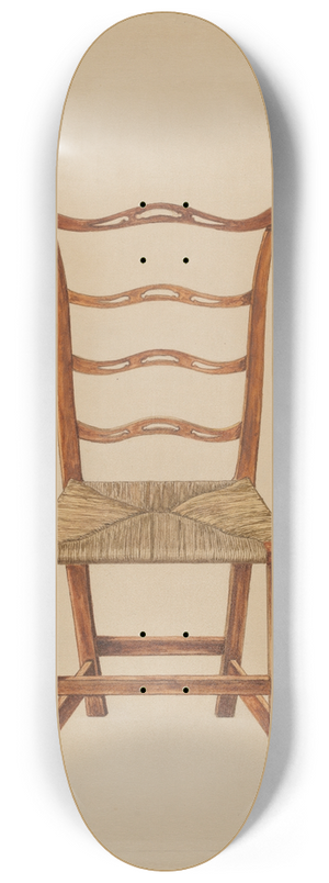 Hans Westendorff - Side Chair 8.25 inch art skate deck