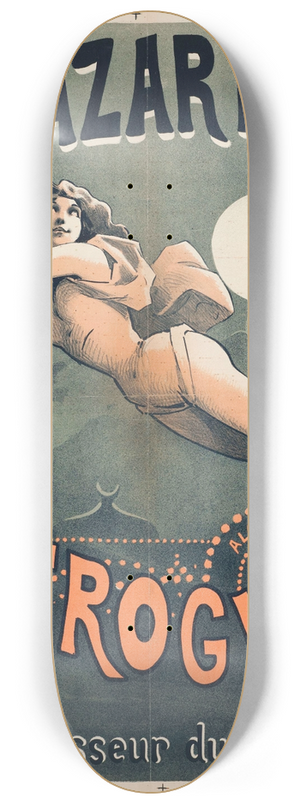 Alfred Choubrac - Alcazar Dete Tous Les Soirs Laerogyne 8.25 inch art skate deck