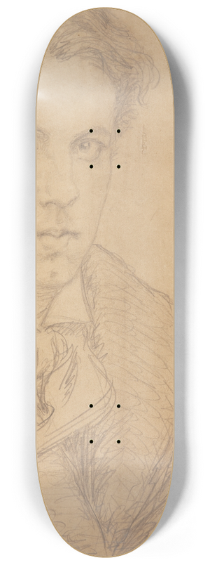 Harald Giersing - Selvportrt 8.25 inch art skate deck