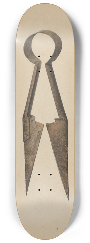 Harold Ballerd - Trimming Shears 8.25 inch art skate deck