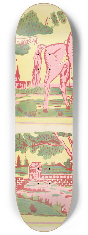 Harold Merriam - Bandbox 8.25 inch art skate deck