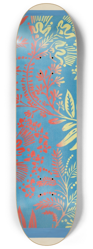 Harold Merriam - Bandbox Design 8.25 inch art skate deck