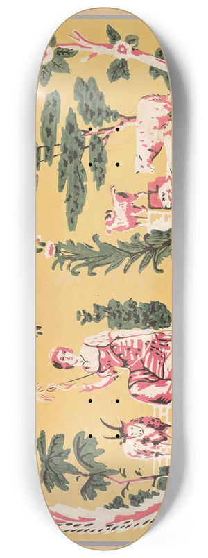 Harold Merriam - Bandbox Design 8.25 inch art skate deck