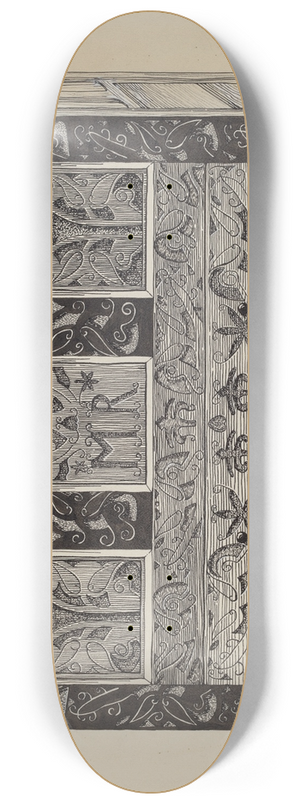 Harold Merriam - Hadley Chest 8.25 inch art skate deck