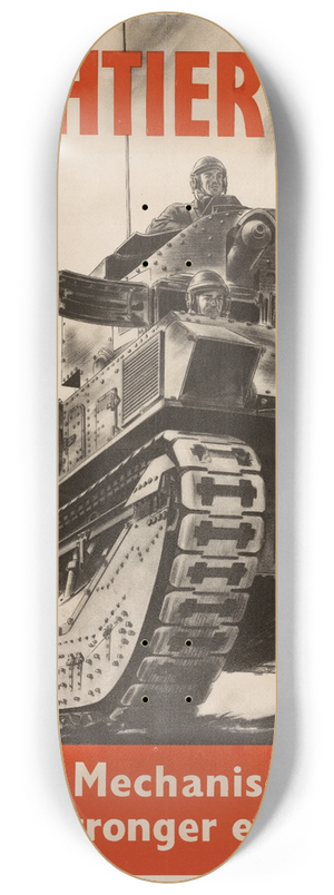 Harold Pym - Mightier Yet! 8.25 inch art skate deck