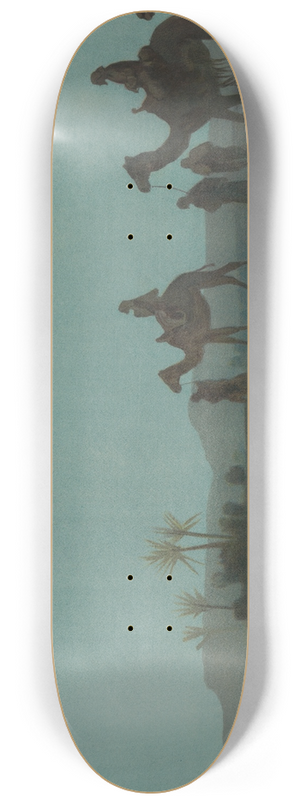 Harris, Jones & Co - Visit of the wise men 8.25 inch art skate deck