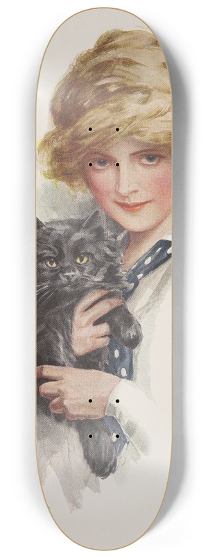 Harrison Fisher - Harrison Fisher girls Pl.9 8.25 inch art skate deck