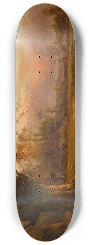 Alfred de Branski - Departing day 8.25 inch art skate deck