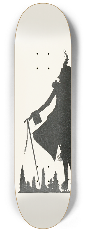 Harry Clarke - Riquet with the tuft 8.25 inch art skate deck