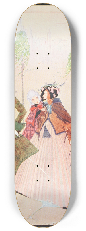 Harry Clarke - The marquis gave his hand to the princess, and followed the klng, who went up first 8.25 inch art skate deck