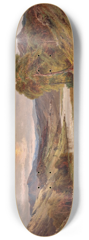 Alfred de Branski - The Dee at Balmoral 8.25 inch art skate deck