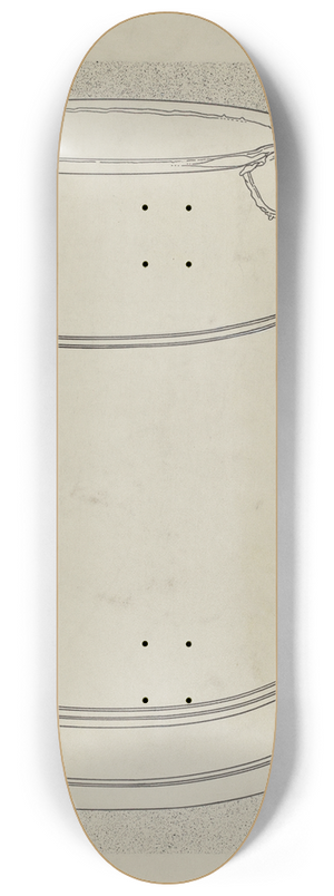 Harry Goodman - Pewter Mug 8.25 inch art skate deck