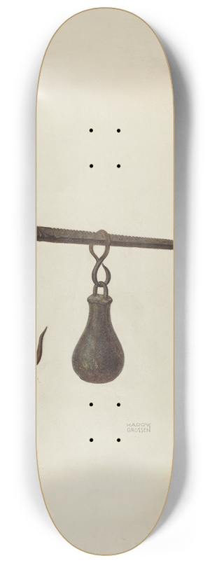 Harry Grossen - Scales 8.25 inch art skate deck