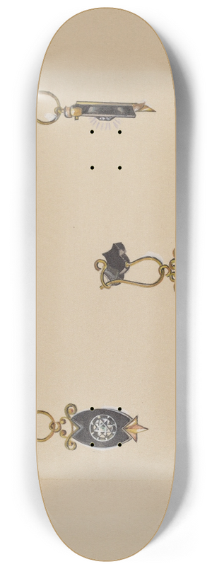 Harry Jennings - Earrings 8.25 inch art skate deck