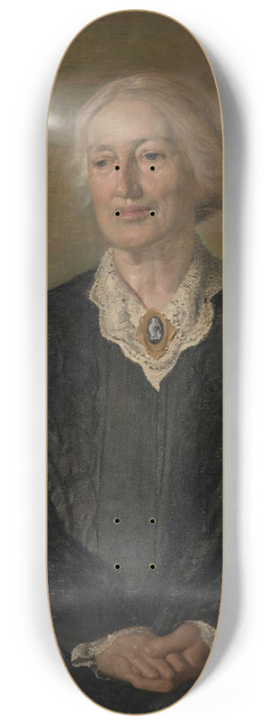Harry Linley Richardson - Portrait of Miss D.K. Richmond 8.25 inch art skate deck