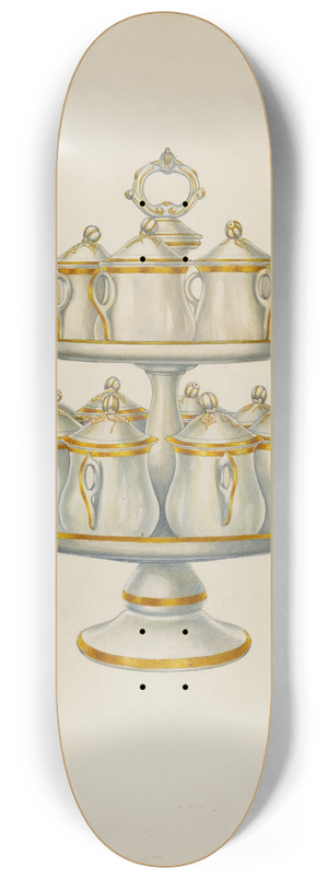 Harry Mann Waddell - Lazy Susan 8.25 inch art skate deck