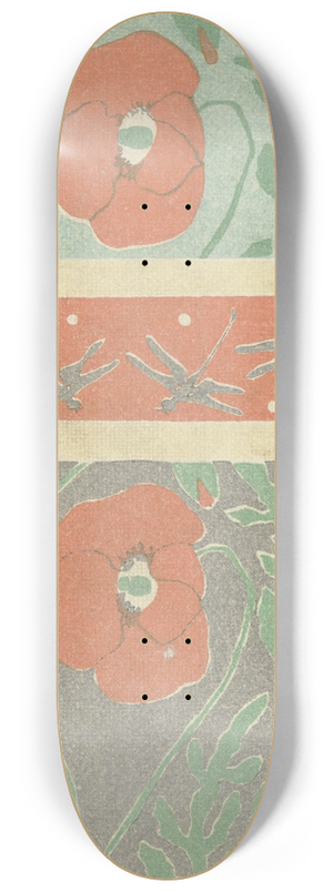 Hashiguchi Goy - Klaprozen 8.25 inch art skate deck Hashiguchi Goy - Klaprozen 8.25 inch art skate deck