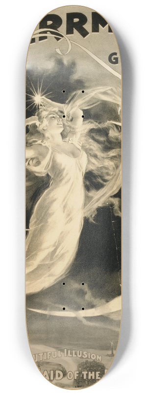 H.C. Miner Litho. Co. - Herrmann the Great Co. 8.25 inch art skate deck