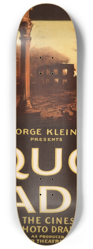 H.C. Miner Litho. Co. - Quo Vadis 8.25 inch art skate deck