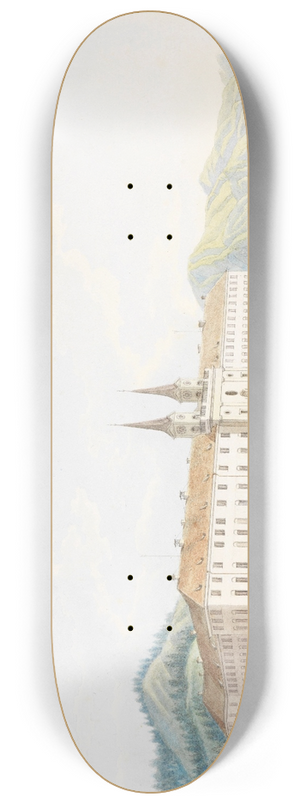 Heinrich Adam - Schloss Tegernsee 8.25 inch art skate deck Heinrich Adam - Schloss Tegernsee 8.25 inch art skate deck
