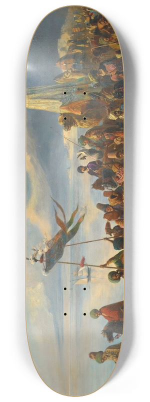 Alfred Dehodencq - The Hajj 8.25 inch art skate deck