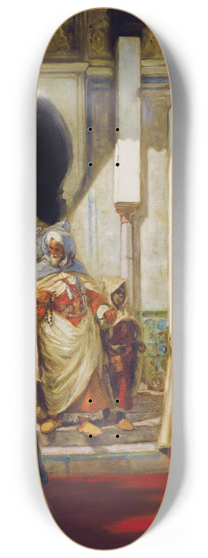 Alfred Dehodencq - The Pacha Going Out 8.25 inch art skate deck