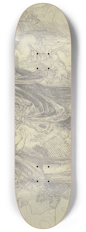 Heinrich Dreber - In Arcadia 8.25 inch art skate deck