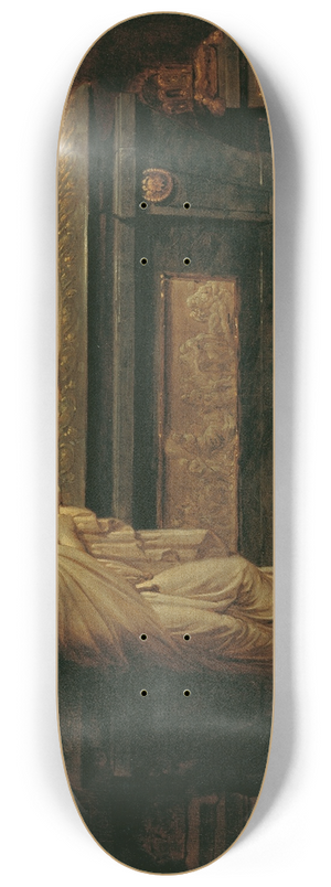 Heinrich Friedrich Fger - Das Grabmal Kaiser Leopolds II. von Franz Anton Zauner in der Augustinerkirche 8.25 inch art skate deck
