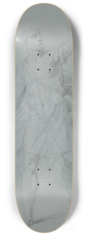 Heinrich Friedrich Fger - Decimus aus dem Tod der Virginia 8.25 inch art skate deck