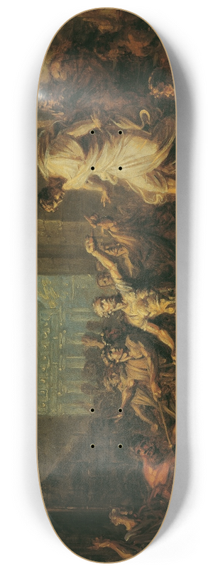 Heinrich Friedrich Fger - Der Tod der Virginia 8.25 inch art skate deck