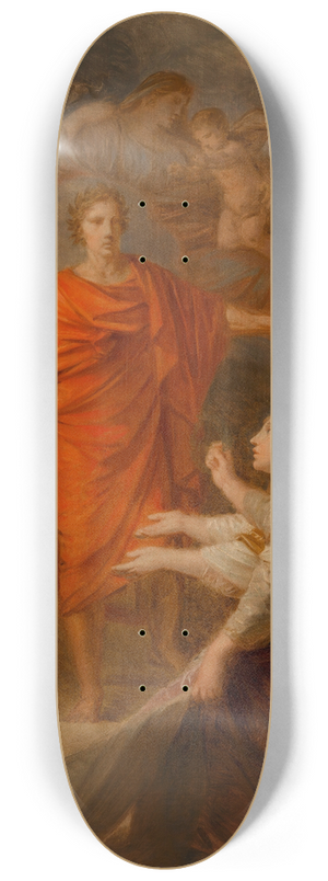 Heinrich Friedrich Fger - Venedig und Dalmatien huldigen Kaiser Franz II.(I.) als Friedensbringer 8.25 inch art skate deck