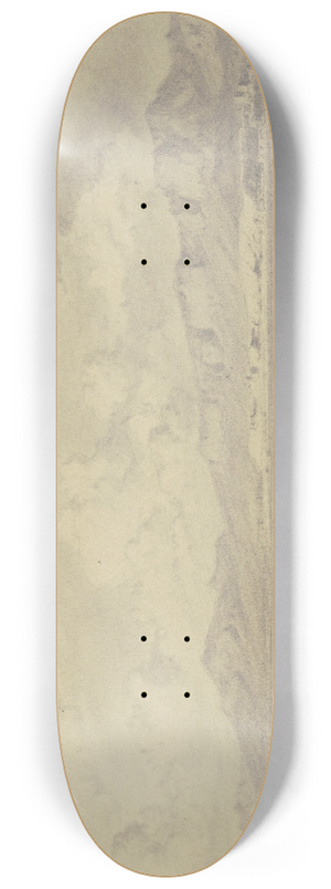 Heinrich Funk - Italienische Seelandschaft 8.25 inch art skate deck