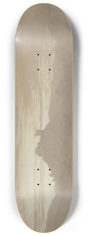 Heinrich Funk - Taunuslandschaft bei Morgendmmerung 8.25 inch art skate deck