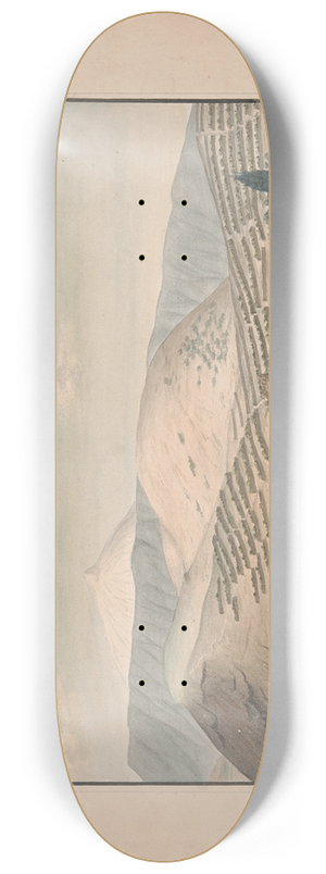 Alfred Diston - La Montaneta de Las Arenas 8.25 inch art skate deck