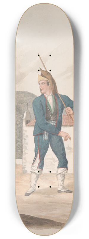 Alfred Diston - La Palma 8.25 inch art skate deck