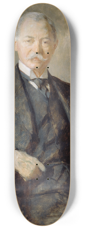 Heinrich von Angeli - Selbstportrt 8.25 inch art skate deck