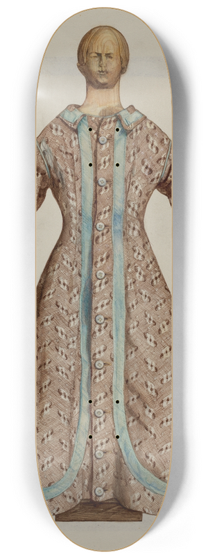 Helen Bronson - Doll 8.25 inch art skate deck