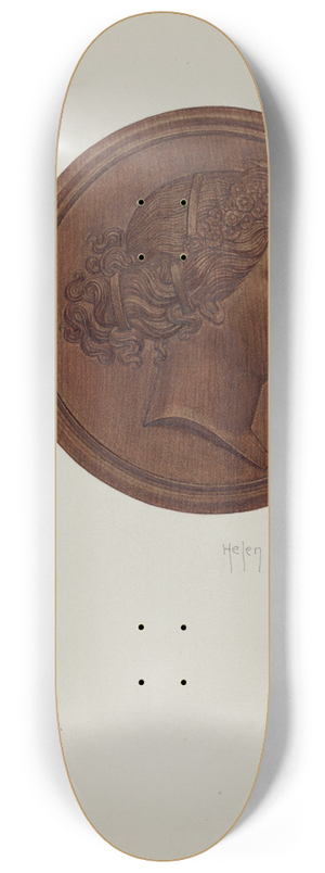 Helen Bronson - Tie-back 8.25 inch art skate deck